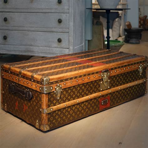 louis vuitton leather trunk|louis vuitton original trunks.